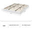 Structure de lit plateforme, fabrication de lattes en bois massif, lit de plancher pleine grandeur, utilisation de chambre à coucher minimaliste moderne-1424828962