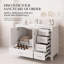 Ensemble de meuble-lavabo simple autoportant avec 5 tiroirs-844043517