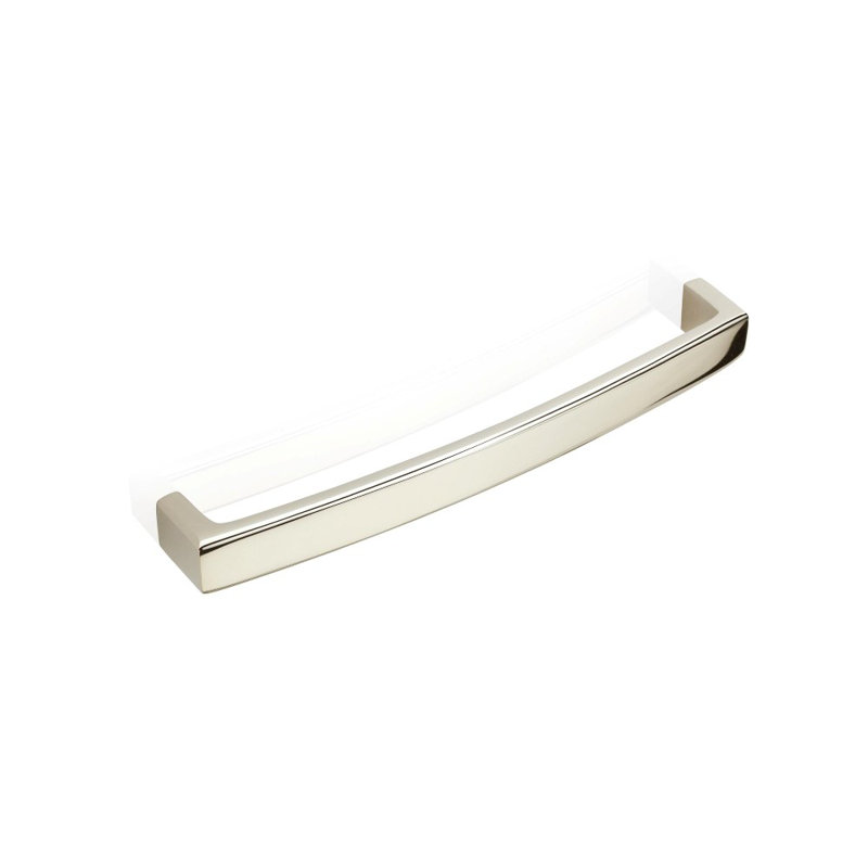 Mulberry Arch Pull, Polished Nickel, 5.04"