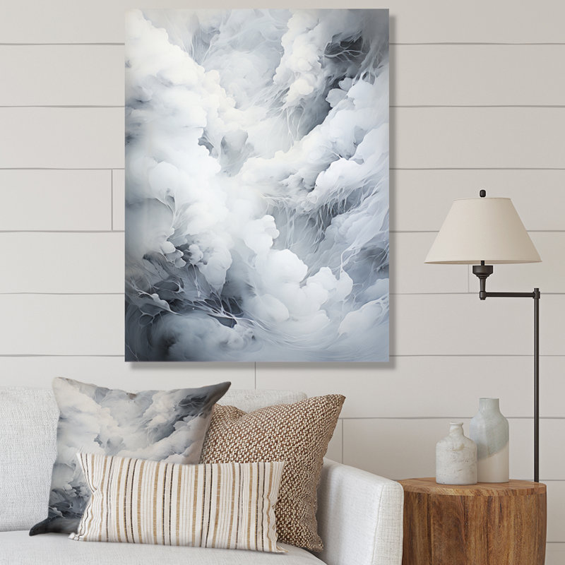 «Jaimin Clouds Whispering Clouds I», reproduction sur toile, H 40 po x l 30 po x P 1,5 po, Toile tendue