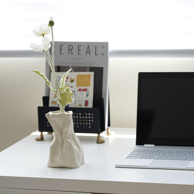 Grab Paper Bag, Ceramic Vase