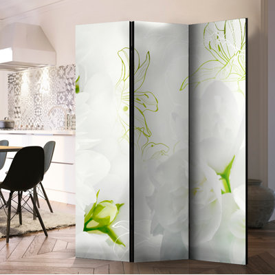 Solid Wood Folding Room Divider