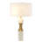 Lampe marbre blanc