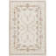 Hand-Knotted High-Quality Ivory Area Rug