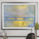« rectangle » charing cross bridge» par claude monet, reproduction de peinture à l’huile