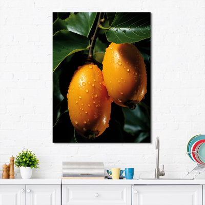 Harvest Hues Papaya Fruit Perfection IV - Fruits Wall Art