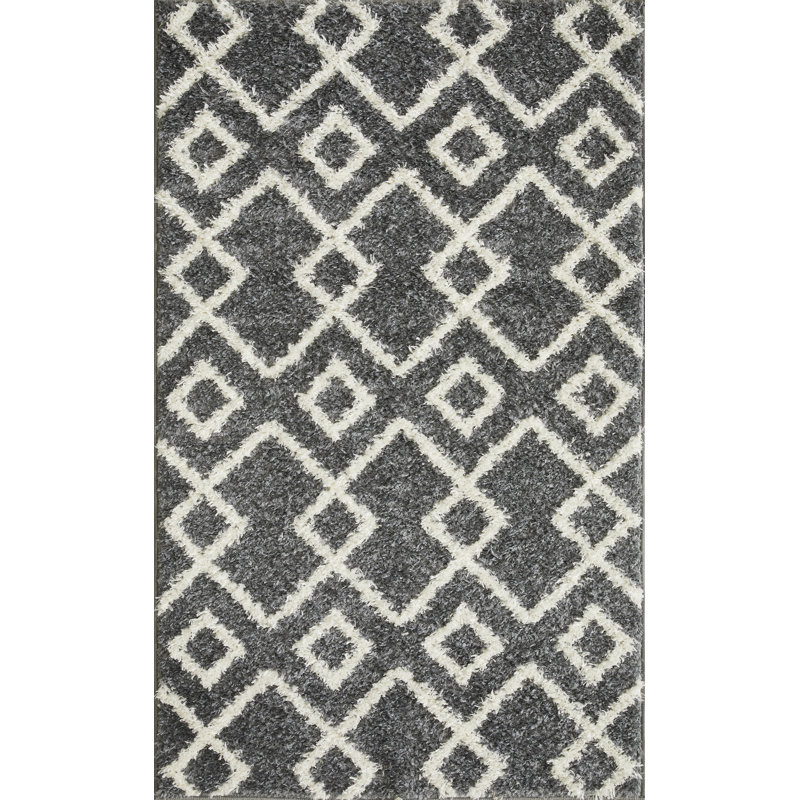 Huipio Performance Geometric Indoor Rug, Rectangle 3'3" x 5'3"