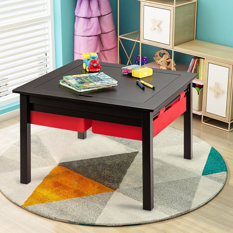 Durkee Kids Square Play Or Activity Table