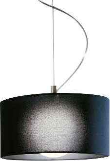 Luminaire suspendu tambour 13,8 po Fog