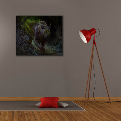 Epic Graffiti 'Phaser Cat'  by Fesbra Canvas Wall Art, 30" x 26"