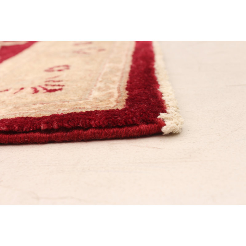 Tapis rouge foncé Suranne Finest 4 pi 1 po x 6 pi 4 po