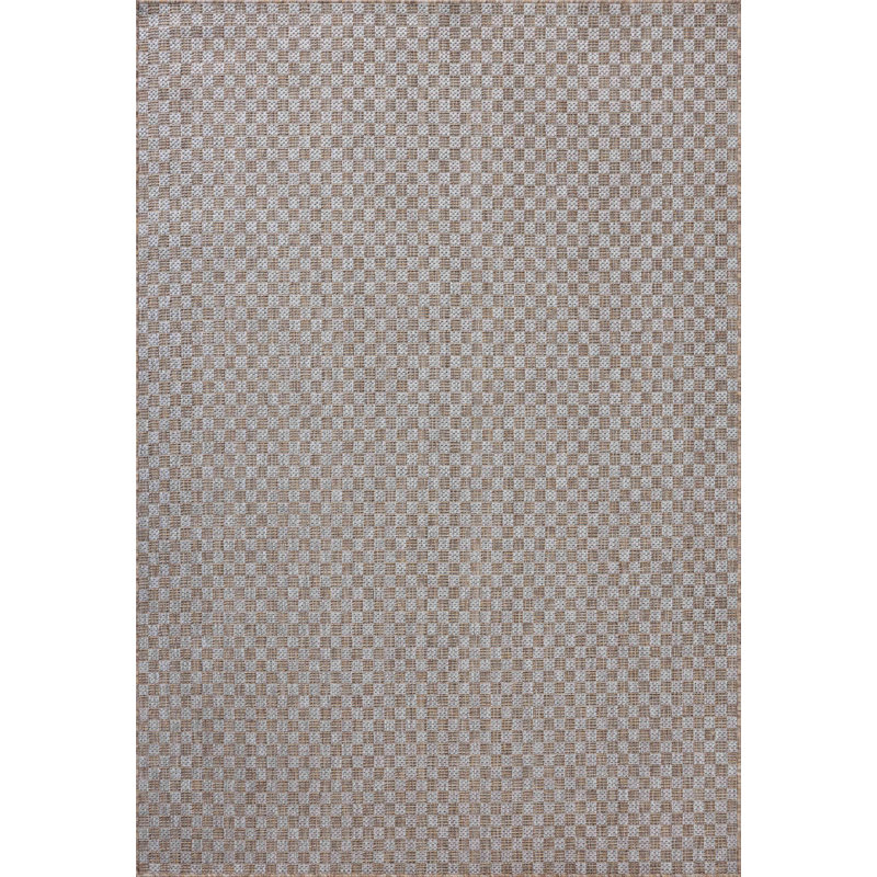 Amber Lewis x Loloi Indoor / Outdoor Topanga Natural / Silver Area Rug, Rectangle 7'10" x 10'