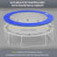 Freeport Park UV, PE Frame Pad Compatible With Round Trampoline-834948964