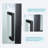  40'' W x 72'' H Pivot Door Semi-Frameless Shower Door