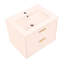 Meuble-lavabo mural 24 po avec lavabo en céramique blanche et rangement à tiroirs-1287794016