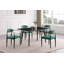 Ensemble de 2 chaises rembourrées en tissu 2 pièces-348596528