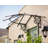 Palram - Canopia Lily Polycarbonate Clear Stationary Dome Door and Window Awning-70335150