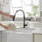 Pull Down Single Handle Kitchen Faucet with Accessories-70472616