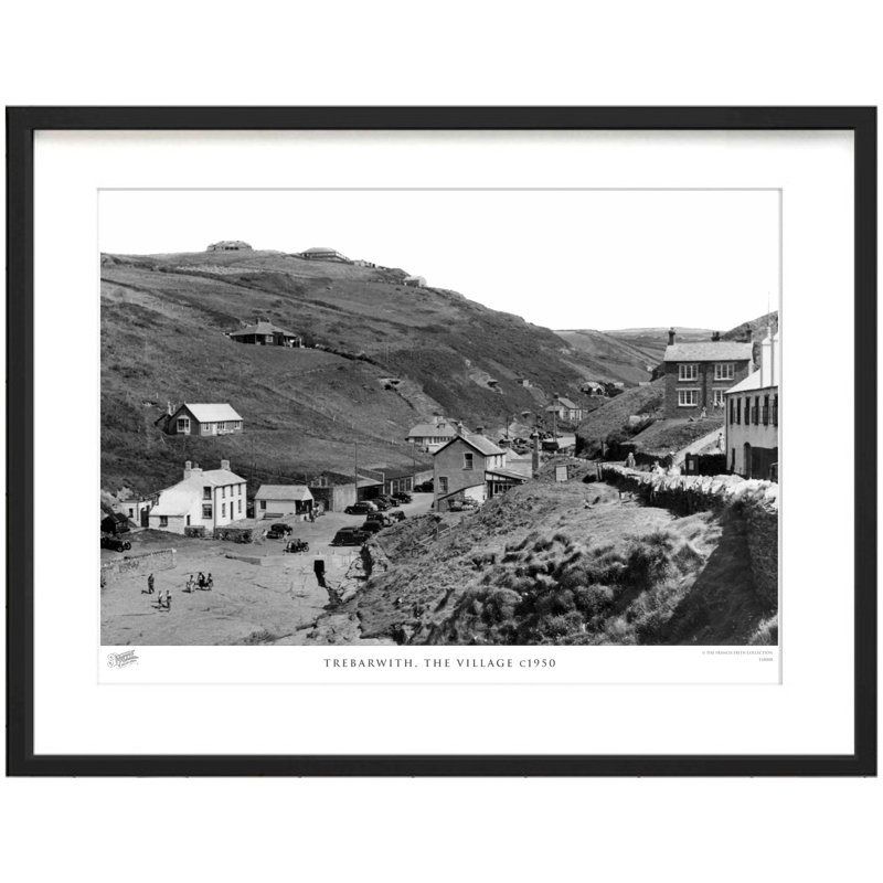 Trebarwith, The Village C1950 by Francis Frith - Single Picture Frame Print, 60cm H x 80cm W x 2.3cm D