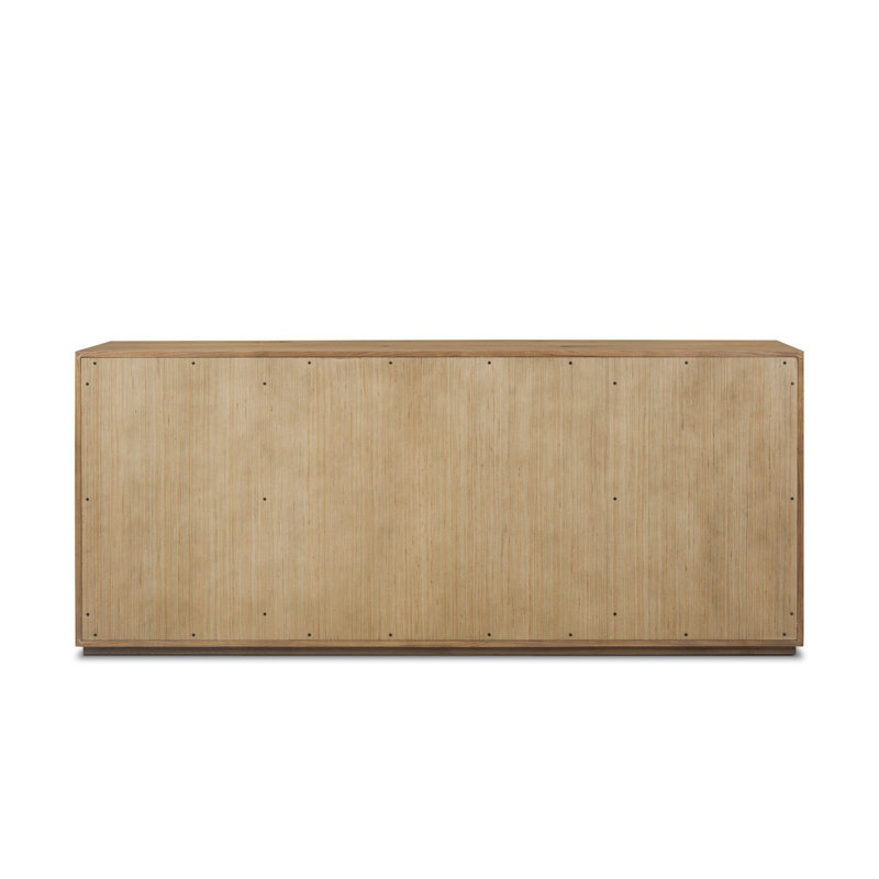 Leo 6 - Drawer Dresser, Rustic Light Natural Oak