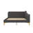 A Luxurious Upholstered Daybed With A Stylish Headboard And Comfortable Armrests-884209153