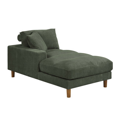 Waxman Upholstered Chaise Lounge