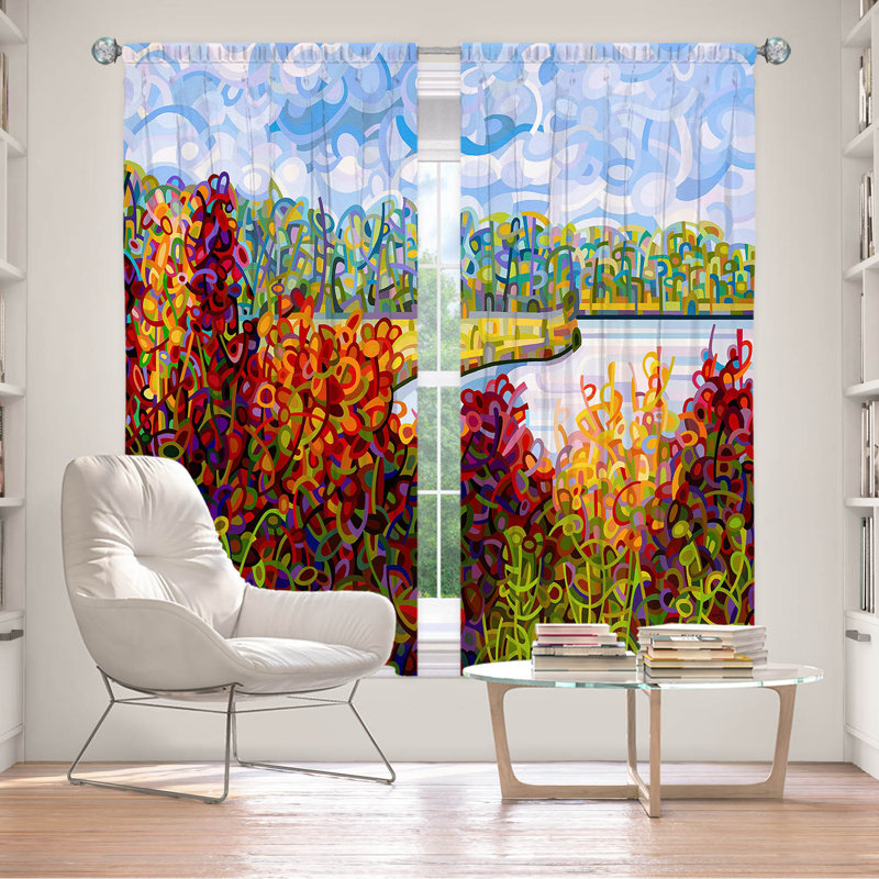 Room Darkening Curtain Pair, 40" W x 82" L