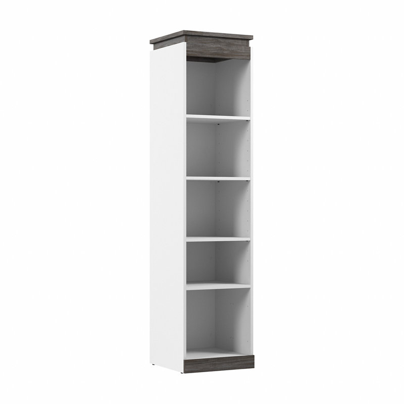 Rayonnage étroit 20W Dallanara, Blanc