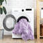 Édredon très grand mauve à motif floral avec attaches décoratives et broderie décontractée, confort douillet, utilisation toutes saisons, matelassage en microfibre lavable à la machine, motif douillet pour une bonne nuit de sommeil-128860320-128860326