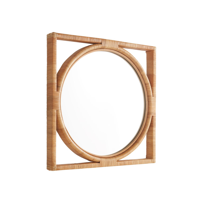 Pemba Framed Wall Mirror, 24" x 24"