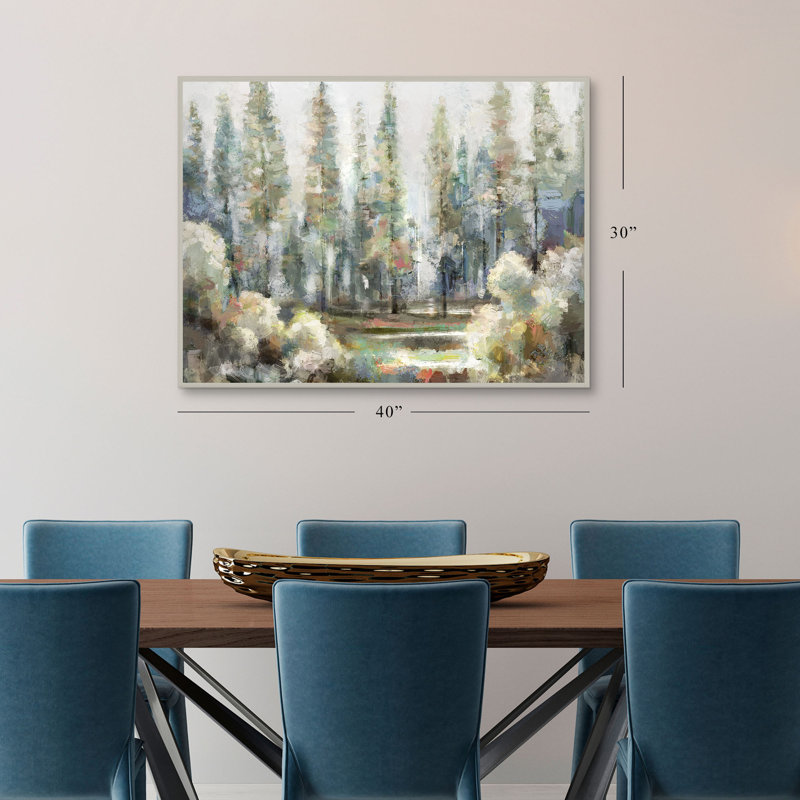 Spring Clearing by Studio Arts Framed Canvas Art