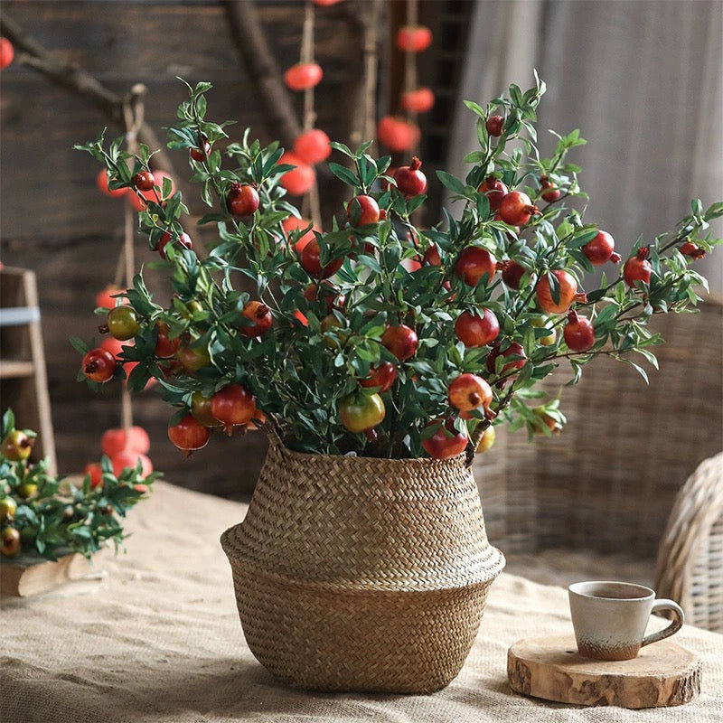 Panier Belly Basket Seagrass avec poignées simples