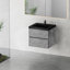 Meuble-lavabo mural moderne pour salle de bain