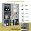 Armoire à pharmacie avec miroir réglable, armoire de rangement murale avec tablette réglable Winston Porter, armoire de rangement à miroir pour salle de bain intérieure-445573238