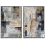 Bureau de chambre à coucher Boho, calme, textures dynamiques et tons neutres-99015867-99015865