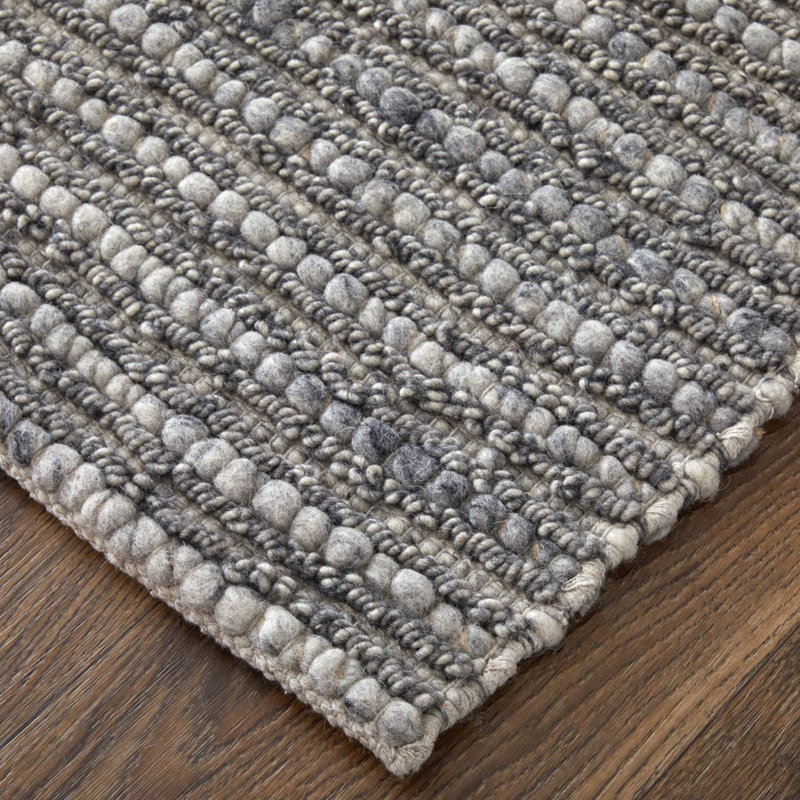 Herrick Modern Solid Area Rug, Rectangle 2' x 3'