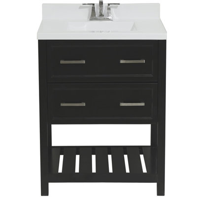 Ensemble de meuble-lavabo simple 25 po Milan