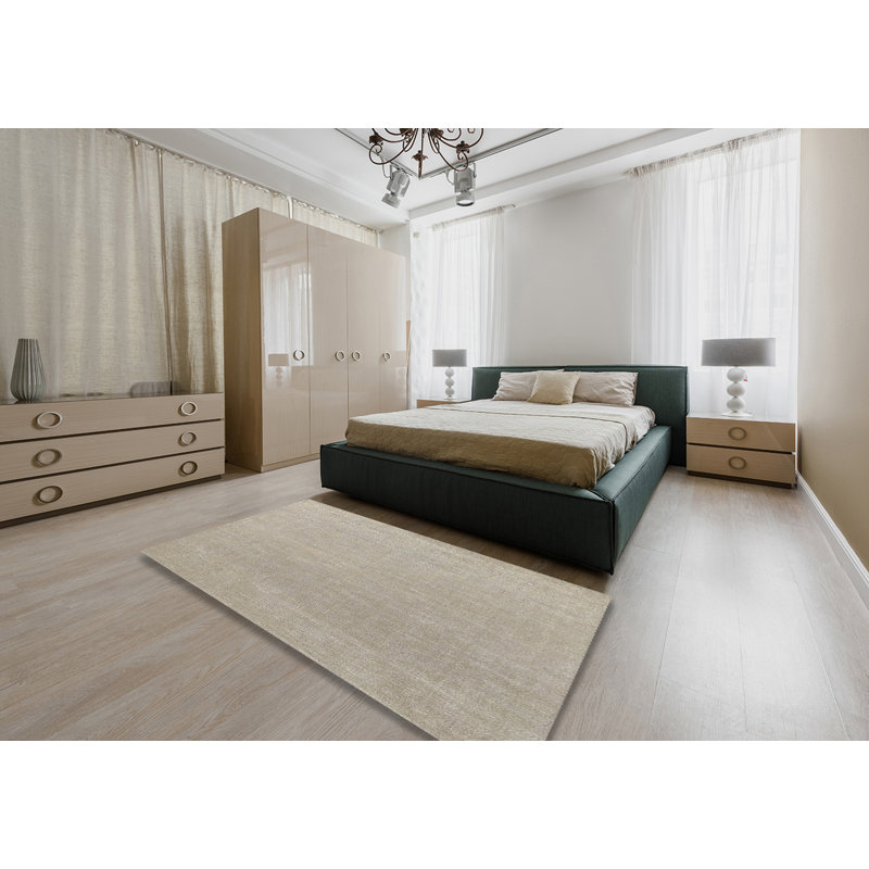 Tapis beige Devinn, Rectangle 5 pi x 7 pi