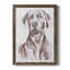 «Sitting Dog I», peinture sur toile encadrée-261148103-261148096
