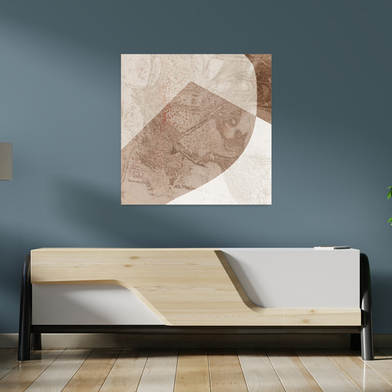Art contemporain, art contemporain abstrait, H 36 po x l 36 po