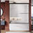 56"-60" W x 62" H Semi-Frameless Double Sliding Tub Door-59866364
