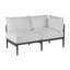 Santa Barbara 57.25" Wide Outdoor Loveseat with Cushions-490889834-512274147-528395914