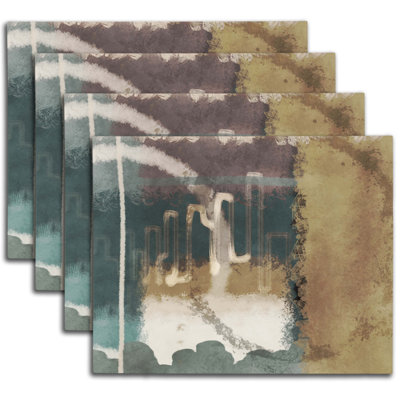 Napperon abstrait en polyester
