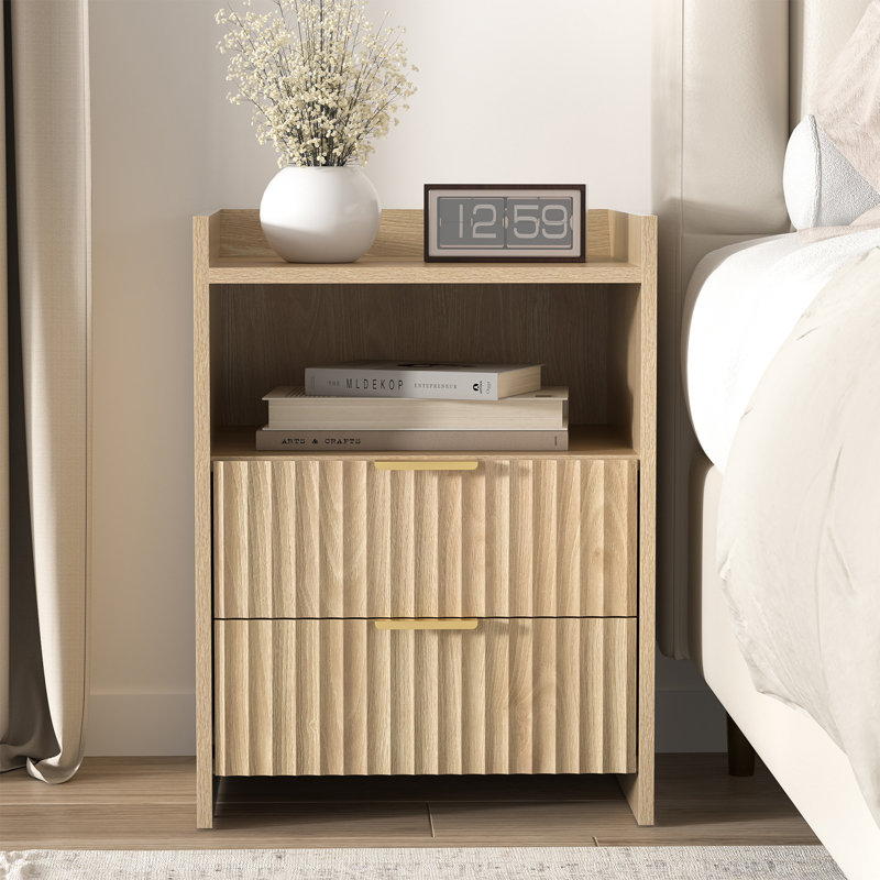 39.88 cm W Bedside Table