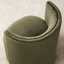 Fauteuil en velours avec roulettes-1917980814