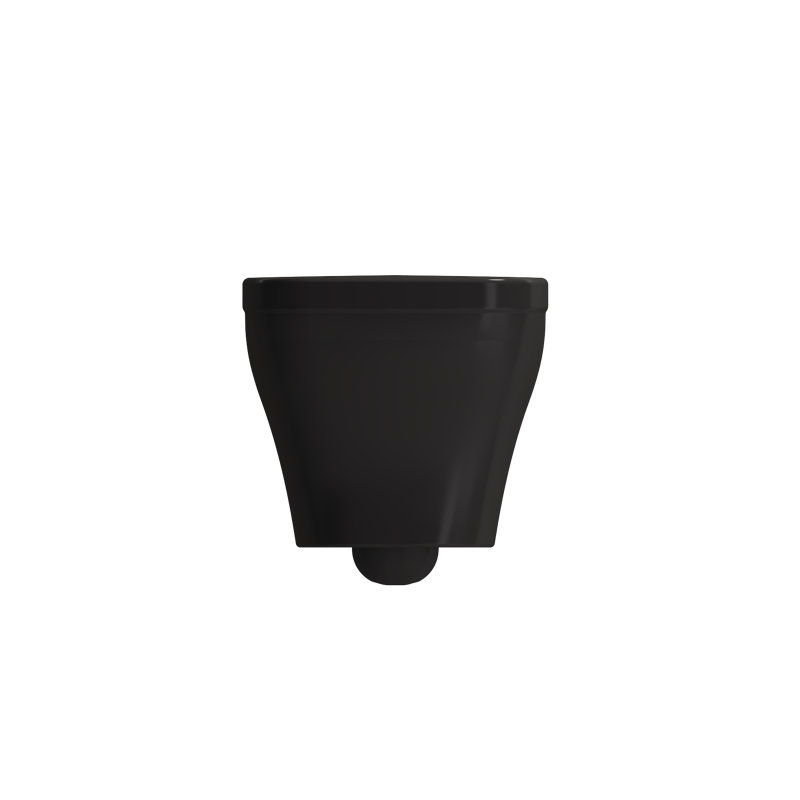 Cuvette de toilette murale Firenze, Noir mat