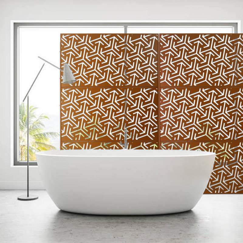 Écran d'intimité pour l'extérieur et l'intérieur, Brun
