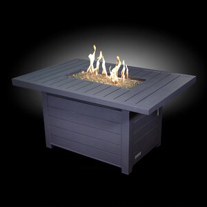 Sunbeam Serenity Aluminum Propane/Natural Gas Fire Pit Table & Reviews ...