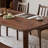 Rectangular solid wood dining table-106686623