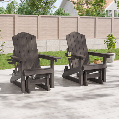 Chaise Adirondack Glider